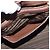 Borsa a mano PRADA in pelle Taurillon 2way Brown Gold Auth am12327V Marrone D'oro - vista 30