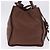 Borsa a mano PRADA in pelle Taurillon 2way Brown Gold Auth am12327V Marrone D'oro - vista 5