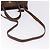 Borsa a mano PRADA in pelle Taurillon 2way Brown Gold Auth am12327V Marrone D'oro - vista 8
