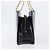 Céline CELINE Handtasche aus Leder Schwarz Goldfarben Auth 200206 - Ansicht 3