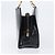 Céline CELINE Handtasche aus Leder Schwarz Goldfarben Auth 200206 - Ansicht 4