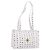 Borsa Tote MCM Vicetos Logogram PVC Leather White Gold Auth 200901 Bianco D'oro