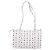 Borsa Tote MCM Vicetos Logogram PVC Leather White Gold Auth 200901 Bianco D'oro - vista 2