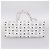Borsa Tote MCM Vicetos Logogram PVC Leather White Gold Auth 200901 Bianco D'oro - vista 5