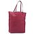 Borsa Tote LOEWE in Pelle Rosso Vino Argento Auth 199664V Bordò