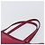 Borsa Tote LOEWE in Pelle Rosso Vino Argento Auth 199664V Bordò - vista 8