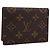 LOUIS VUITTON Monogram Porte 2 Cult Vertical Pass Case M60533 LV Auth am12483V Monogramma