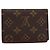 LOUIS VUITTON Monogram Porte 2 Cult Vertical Pass Case M60533 LV Auth am12483V Monogramma - vista 2