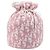 Pouch Christian Dior Trotter Pile Pink White Auth 200208 Rosa Bianco