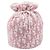Pouch Christian Dior Trotter Pile Pink White Auth 200208 Rosa Bianco - vista 13