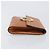Céline Borsa a pochette CELINE in pelle marrone e oro Auth yk20741A D'oro - vista 3