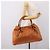 Chloé Borsa Chloe Victoria in pelle marrone tono oro Auth BA15396 - vista 20