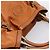 Chloé Borsa Chloe Victoria in pelle marrone tono oro Auth BA15396 - vista 6