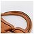 Chloé Borsa Chloe Victoria in pelle marrone tono oro Auth BA15396 - vista 8