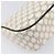 Céline Pouch accessori CELINE Macadam Canvas PVC Leather White Gold Auth 199119A Bianco D'oro - vista 15