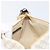 Céline Pouch accessori CELINE Macadam Canvas PVC Leather White Gold Auth 199119A Bianco D'oro - vista 18