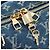 LOUIS VUITTON Denim Squared NIGO Keepall Bandouliere 50 M45975 Auth 200664SM Blu navy - vista 23