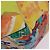 LOEWE Puzzlefold Tote XL Leather Richard Hawkins Green Chrome Auth 167531SM Verde - vista 14