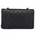 Borsa CHANEL Double Flap Chain Matelasse 23 Caviar Skin Black Auth yk20833SM Nero Argento - vista 2