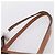 Céline Borsa Tote CELINE Macadam Canvas PVC Pelle Brown Gold Auth 197781 Marrone D'oro - vista 8