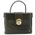 Céline Borsa a mano CELINE Star Ball Vanity in pelle Khaki Gold Auth 199090A D'oro Cachi - vista 13