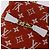 LOUIS VUITTON Monogram Jaguar LV Match Square Bag Orange M46212 Auth BA14807SAM - view 19