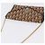 Borsa a tracolla con catena Christian Dior Trotter Canvas Beige Gold Auth 197895A D'oro - vista 6