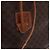 Céline Borsa a tracolla CELINE Macadam Canvas PVC Leather Brown Gold Auth 199630 Marrone D'oro - vista 10