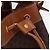 Céline Borsa a tracolla CELINE Macadam Canvas PVC Leather Brown Gold Auth 199630 Marrone D'oro - vista 19