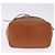 Céline Borsa a tracolla CELINE Macadam Canvas PVC Leather Brown Gold Auth 199630 Marrone D'oro - vista 5