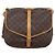 Borsa a tracolla LOUIS VUITTON Monogram Saumur 35 M42254 LV Auth ka5862 Monogramma - vista 13
