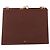 Borsa a tracolla Salvatore Ferragamo Vala Chain in pelle marrone e oro Auth 199629A D'oro - vista 2