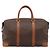 Céline Borsa Boston CELINE Macadam Canvas PVC Leather Brown Gold Auth ka5932 Marrone D'oro - vista 13