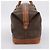 Céline Borsa Boston CELINE Macadam Canvas PVC Leather Brown Gold Auth ka5932 Marrone D'oro - vista 3