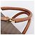 Céline Borsa Boston CELINE Macadam Canvas PVC Leather Brown Gold Auth ka5932 Marrone D'oro - vista 8