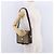 Céline Borsa a tracolla CELINE C Saluki Canvas Beige Gold Tone Auth ep15812 - vista 25