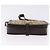 Céline Borsa a tracolla CELINE C Saluki Canvas Beige Gold Tone Auth ep15812 - vista 5