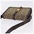 Céline Borsa a tracolla CELINE C Saluki Canvas Beige Gold Tone Auth ep15812 - vista 6