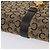Céline Borsa a tracolla CELINE C Saluki Canvas Beige Gold Tone Auth ep15812 - vista 7