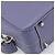 Borsa a mano PRADA pelle Saffiano Purple Silver Auth yk20752A Argento Porpora - vista 17