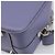 Borsa a mano PRADA pelle Saffiano Purple Silver Auth yk20752A Argento Porpora - vista 18