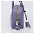 Borsa a mano PRADA pelle Saffiano Purple Silver Auth yk20752A Argento Porpora - vista 4