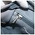 Borsa a mano LOEWE Americana 28 in camoscio grigio argento Auth 200243A Marrone - vista 22