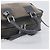 Borsa a mano LOEWE Americana 28 in camoscio grigio argento Auth 200243A Marrone - vista 7