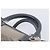 Borsa a mano LOEWE Americana 28 in camoscio grigio argento Auth 200243A Marrone - vista 8
