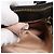 Borsa a mano Miu Miu in pelle 2way Nero Oro Auth yk20869A D'oro - vista 12