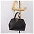 Borsa a mano Miu Miu in pelle 2way Nero Oro Auth yk20869A D'oro - vista 29