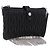 Borsa a tracolla Miu Miu Matelassé in pelle nera argento Auth ka5870SAM Nero