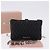 Borsa a tracolla Miu Miu Matelassé in pelle nera argento Auth ka5870SAM Nero - vista 12