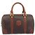 Céline Borsa a mano CELINE Macadam PVC Pelle Marrone Tono Oro Auth ep15813 - vista 13
